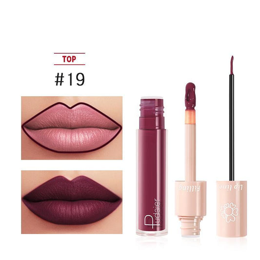 Duo Lip Liner & Matte Liquid Lipstick - Sangria