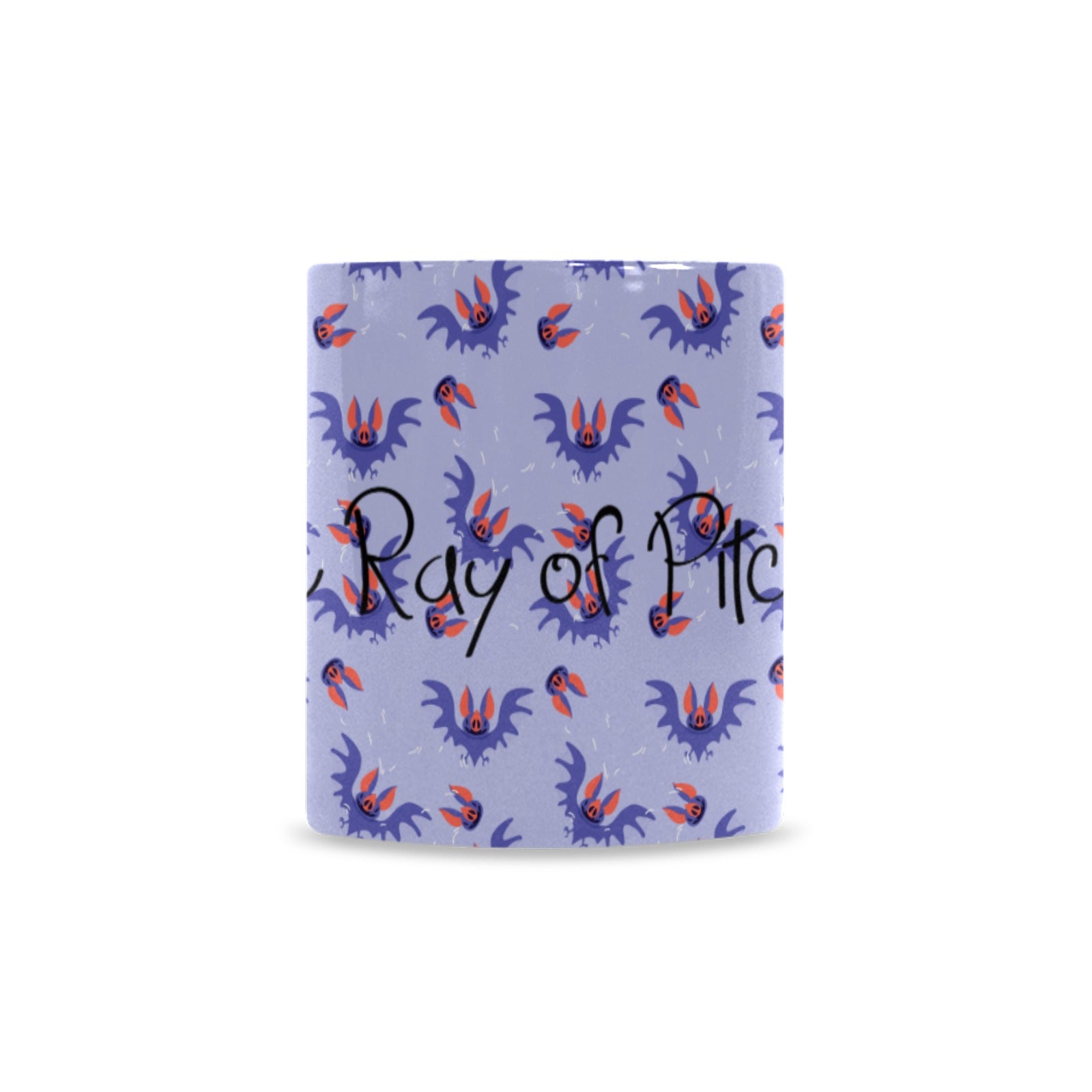 A Little Ray of Pitch Black Halloween Morphing Hot/Cold Mug