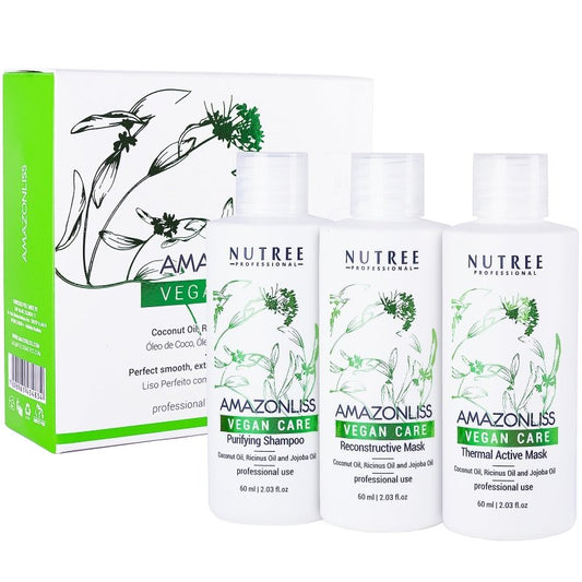 Vegan Keratin Hair Treatment Set