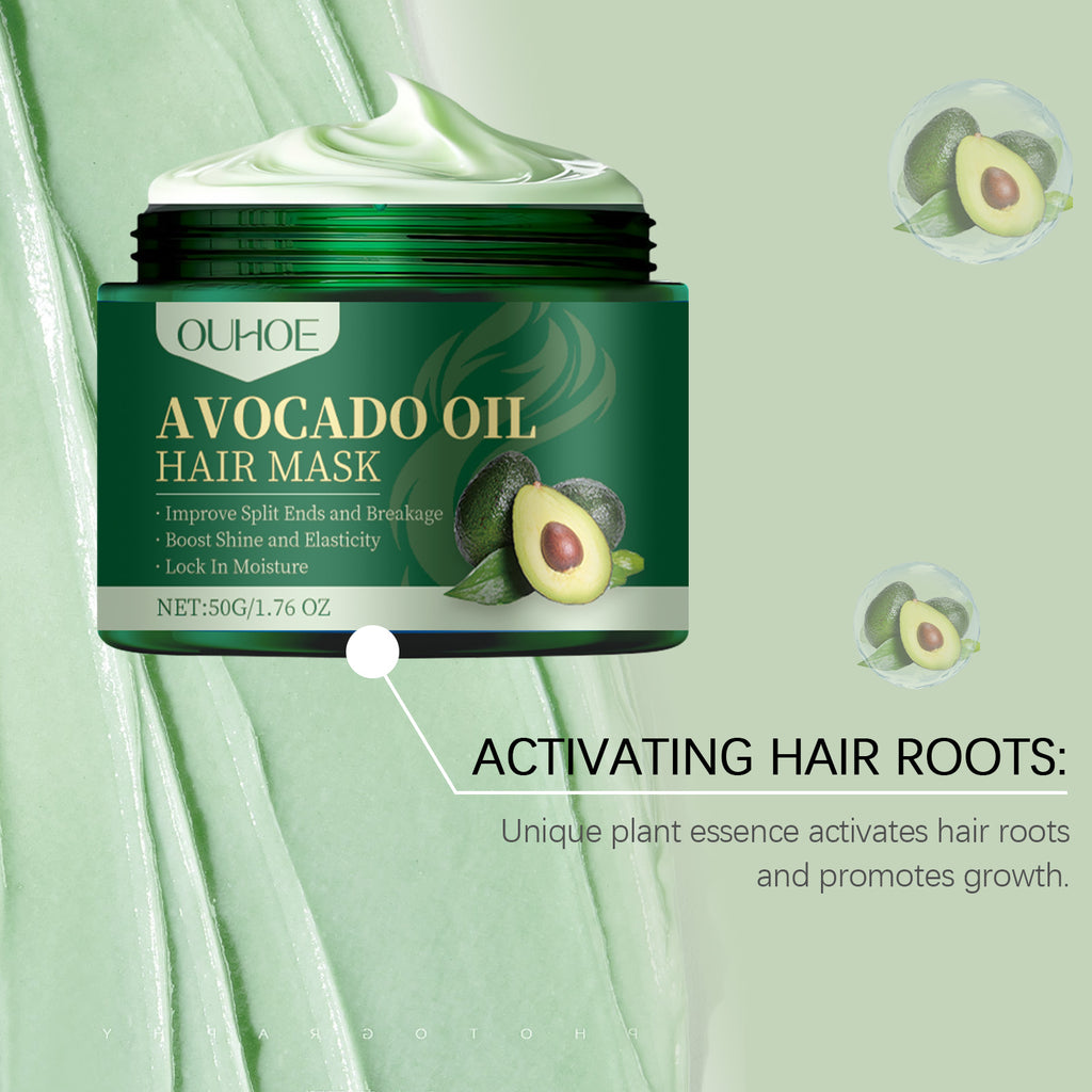 Avocado Oil Hair Mask Gently Hydrates And Nourishes Dry Hair