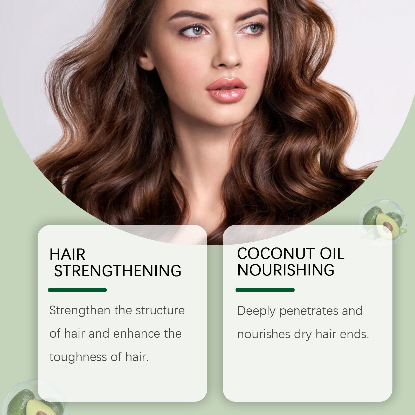 Avocado Oil Hair Mask Gently Hydrates And Nourishes Dry Hair
