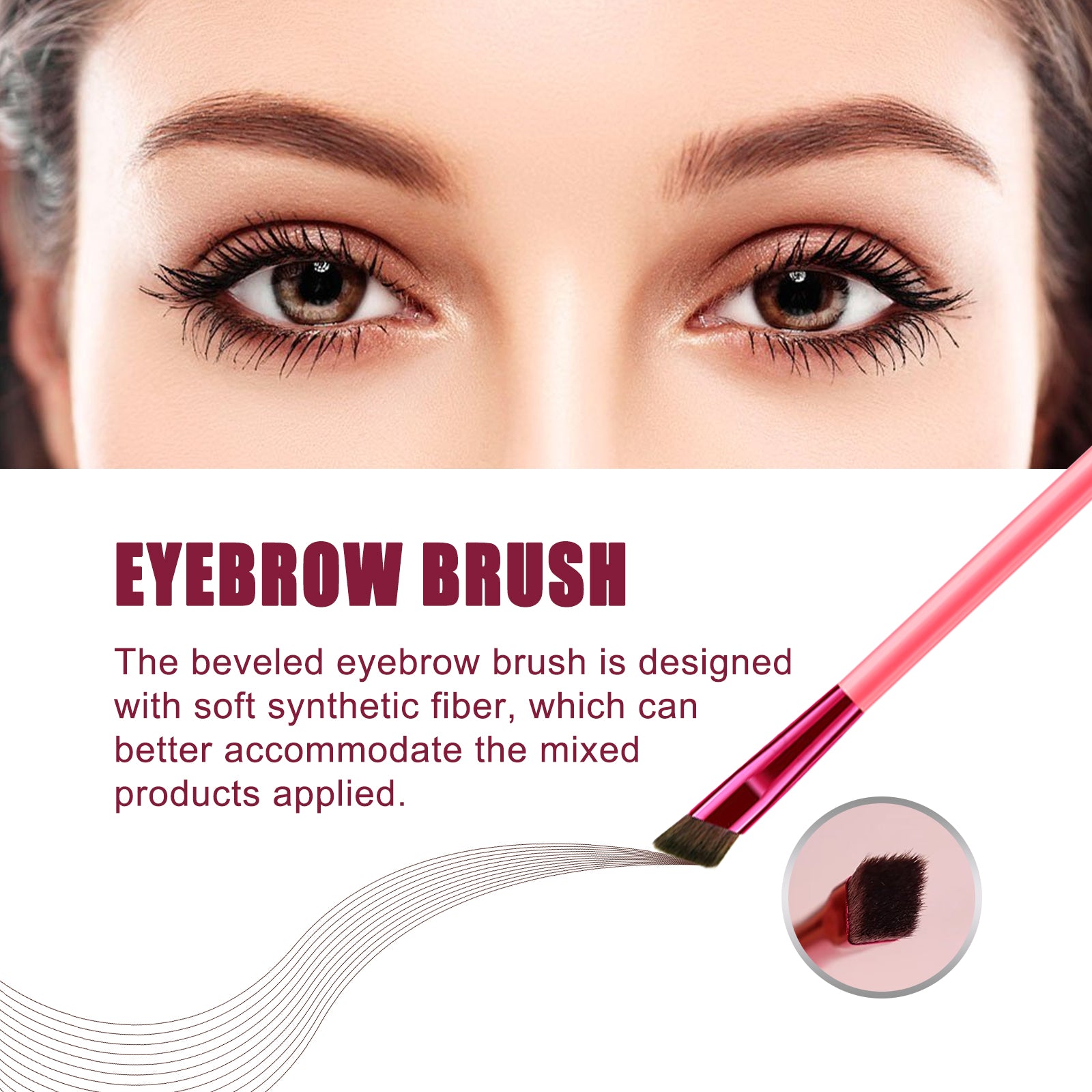 Multifunctional Eyebrow Set, Filling Shaping Brush Tinted Eyebrows Smooth Eye Brow Makeup Set