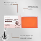 Castor Oil Shampoo Soap Bar Gently Cleanses Scalp Naturally Soft And Moisturizing Shampoo Bar