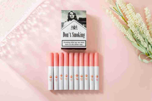 Lana Del Rey Cigarette Lipstick 10 PCS Matte Lips Smoke Set Velvet Liquid Lipstick
