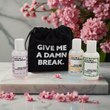 Give Me A Damn Break Bath Set | 3 Funny Body Care Items in Gift Bag |