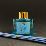 Ocean Mist Reed Diffuser Set Blue 3.4oz/100mL