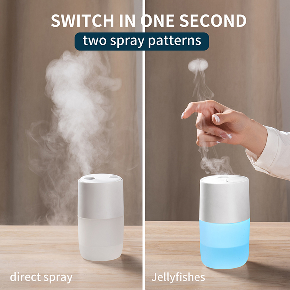 Rechargeable Jellyfish Air Humidifier Mist Sprayer 1200mAh