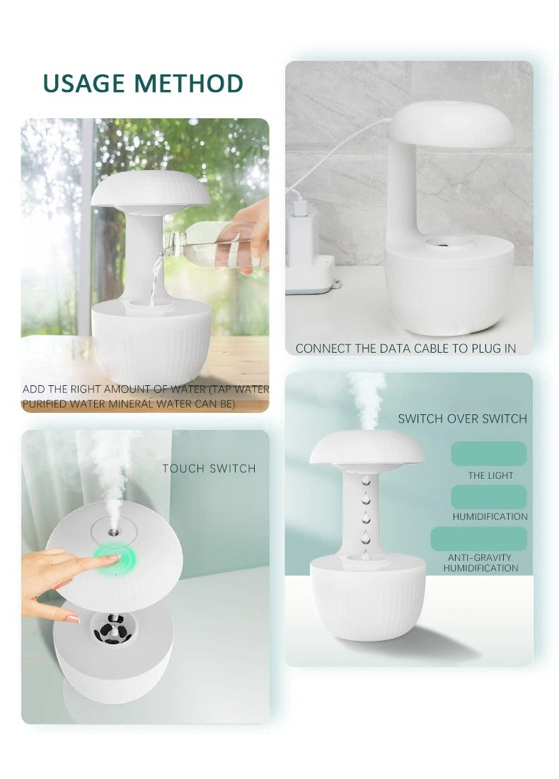 Water Dropping Humidifier Aromatherapy 600ml Diffuser