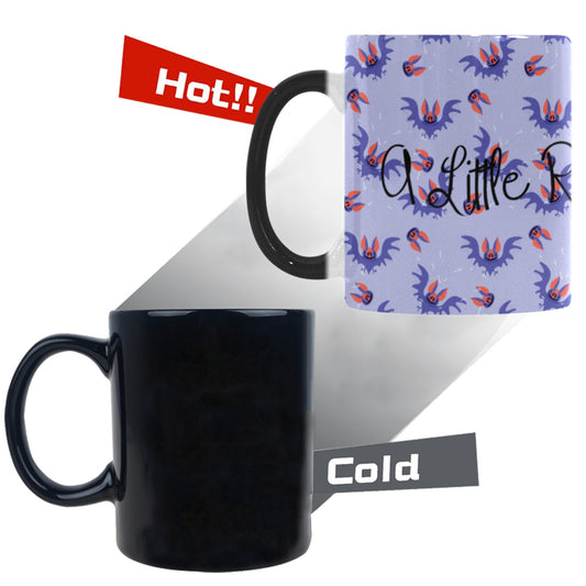 A Little Ray of Pitch Black Halloween Morphing Hot/Cold Mug