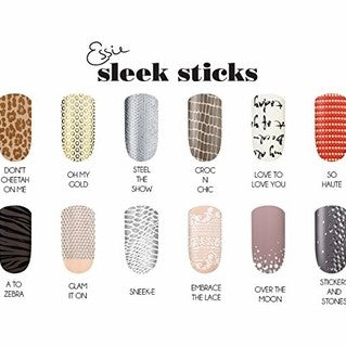 Sleek Stick 18 Nail Applique Strips