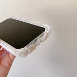 Candy Color Warm Furry Phone Case For iPhone 11 12 13 Pro Max 14 Pro Max 14Plus Camera Lens Protection Soft TPU Back Cover