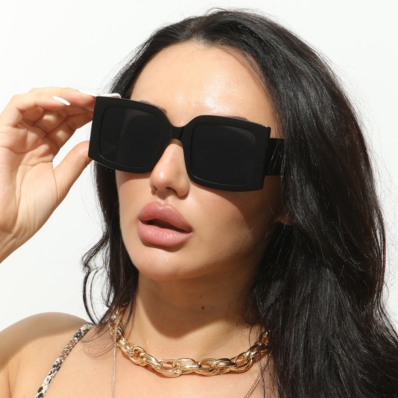 Large Square Sunglasses Women's