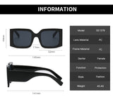 Large Square Sunglasses Women's