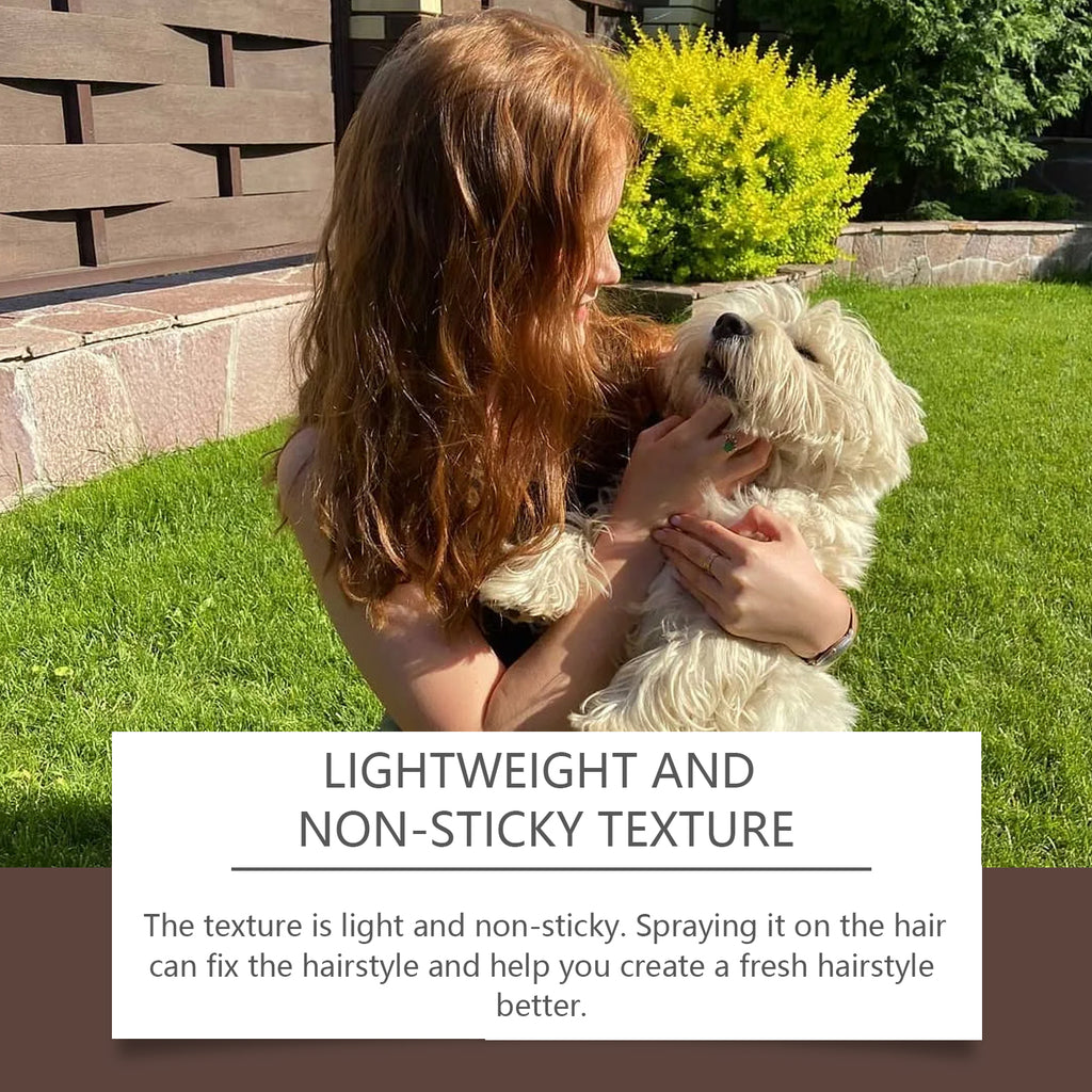 Hair Texturizing Sea Salt Collagen Spray, Natural Refreshing Oil Absorbing Leave-In Styling Hair Spray