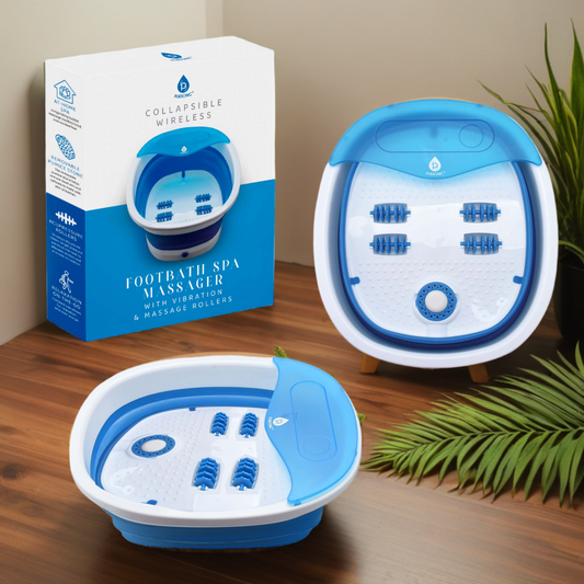 Collapsible Wireless Footbath Spa Massager