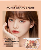 Honeycomb Diamond Eyeshadow Palette Taro Powder Natural Eyeshadow 12 Colors