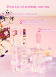 Color-changing Temperature Lip Oil Moisturizing Lip Gloss Oil Large Applicator Wand Easy Apply