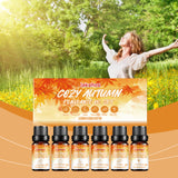 Fall Autumn Essential Oil Blend Set - Cinnamon, Sandalwood, Pumpkin, Vanilla, Apple