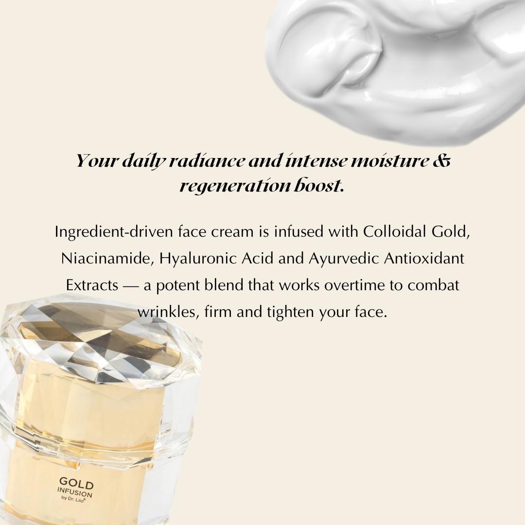 GOLD Peptide Moisturizer with Niacinamide and Ceramide